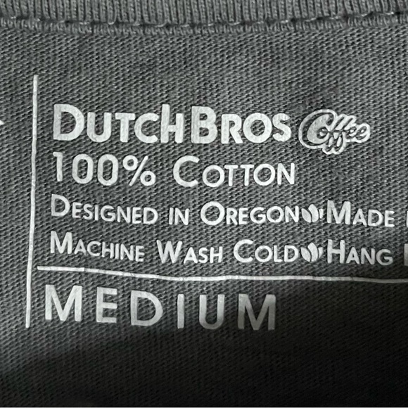 New Without Tag Dutch Bros Shirt Size Medium - Picture 3 of 4